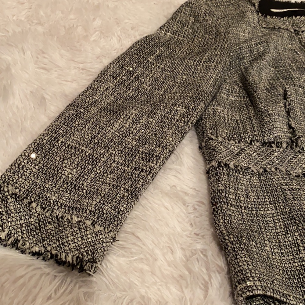 Sequin Detail Blazer. - image 2